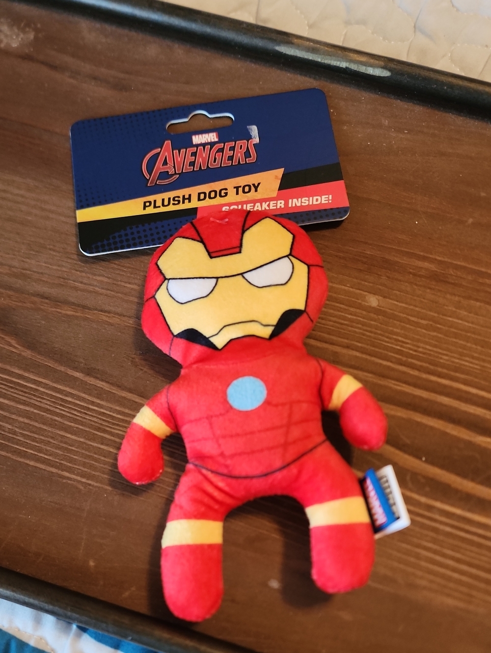 NWT Marvel Avengers Plush Dog Toy